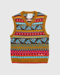 adidas Knit Vest Multi- Knitwear