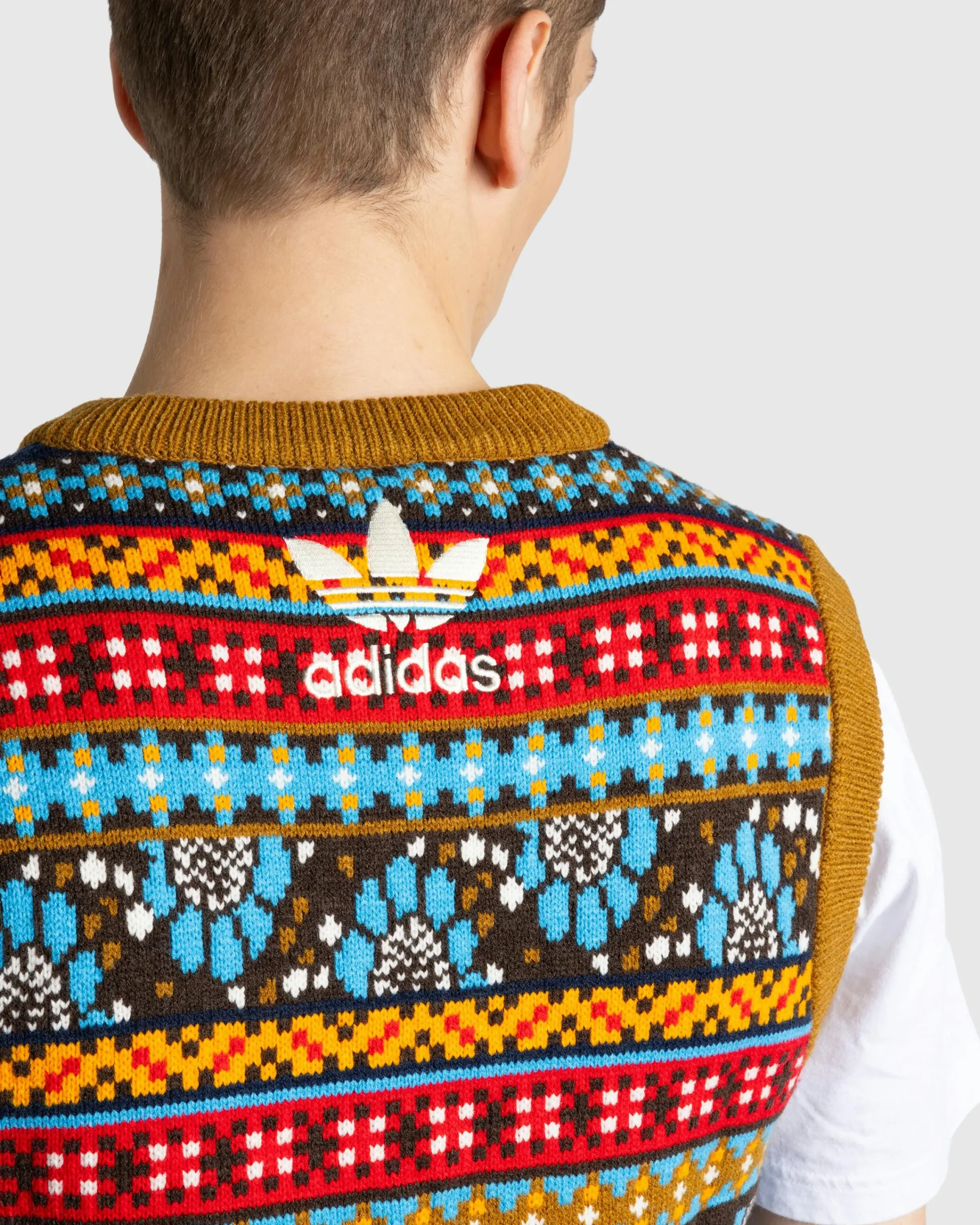 adidas Knit Vest Multi- Knitwear