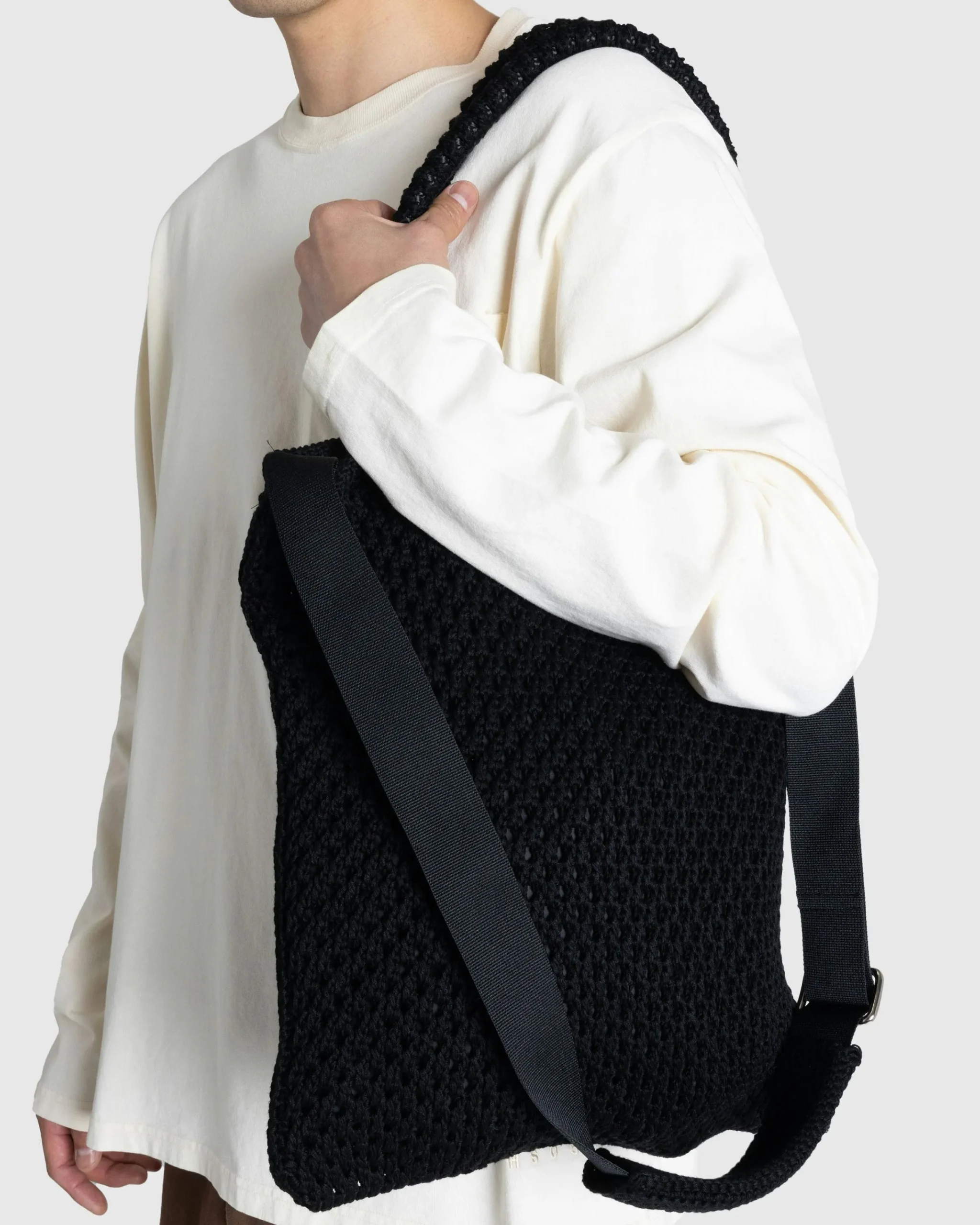 SSU Knitted Mesh Work Tote- Bags