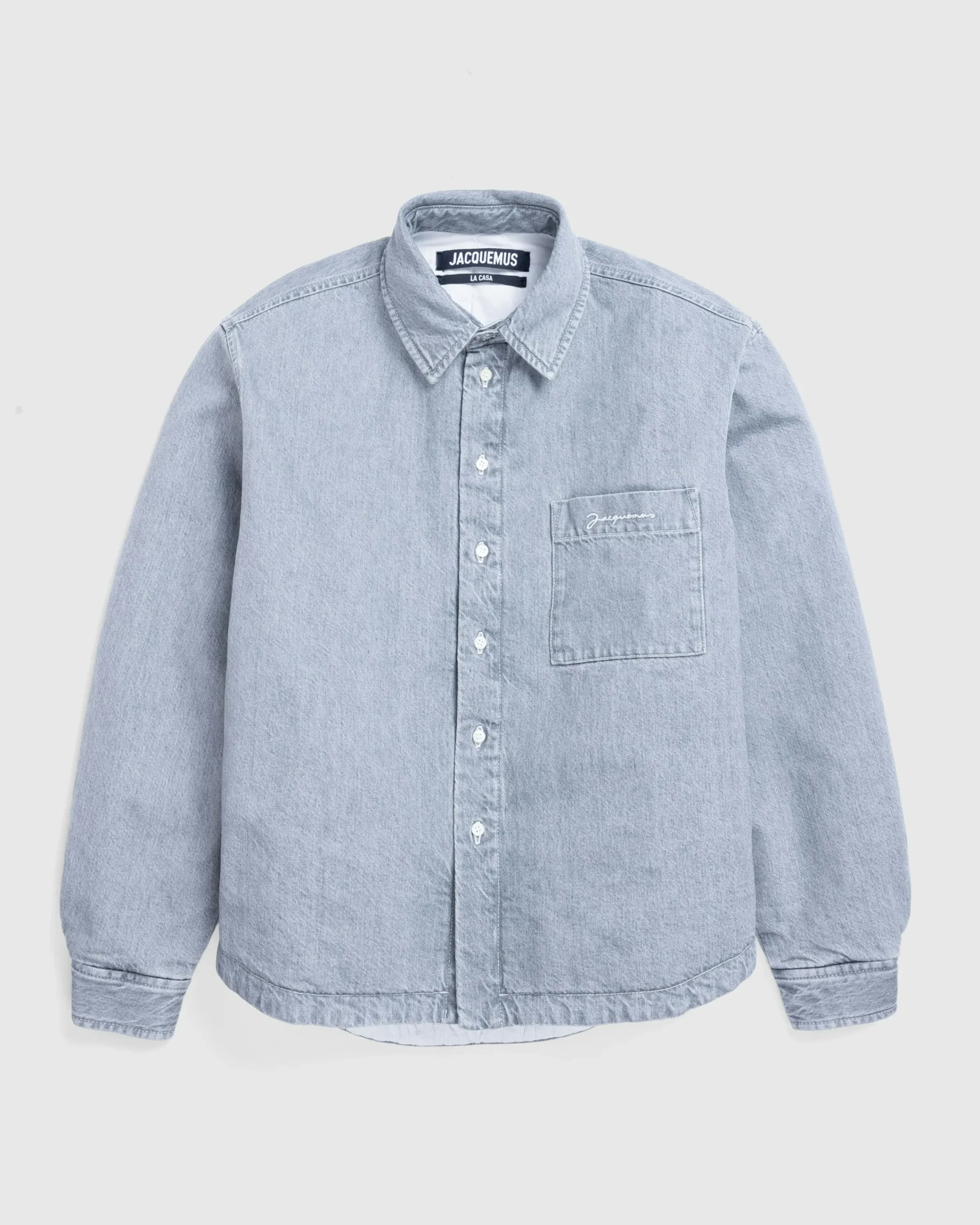 JACQUEMUS La Chemise Boulanger- Shirts