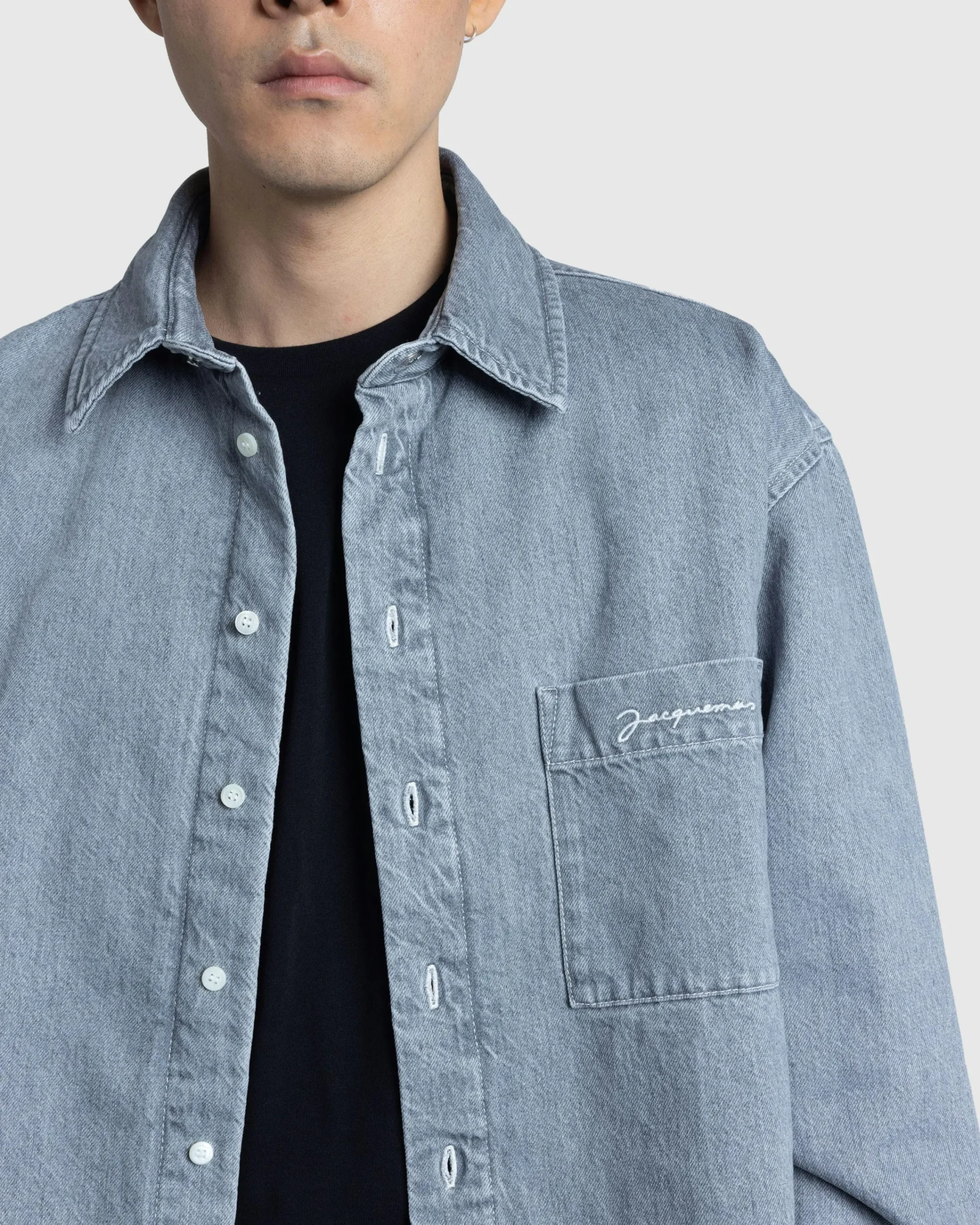 JACQUEMUS La Chemise Boulanger- Shirts