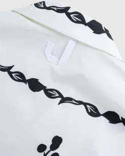 JACQUEMUS La Chemise Jean Print Mimosa Frise Black- Shirts