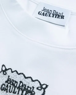 Jean Paul Gaultier Lace Label T-Shirt- Tops