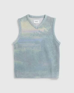 Highsnobiety Landscape Sweater Vest Multi- Knitwear