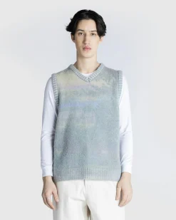 Highsnobiety Landscape Sweater Vest Multi- Knitwear