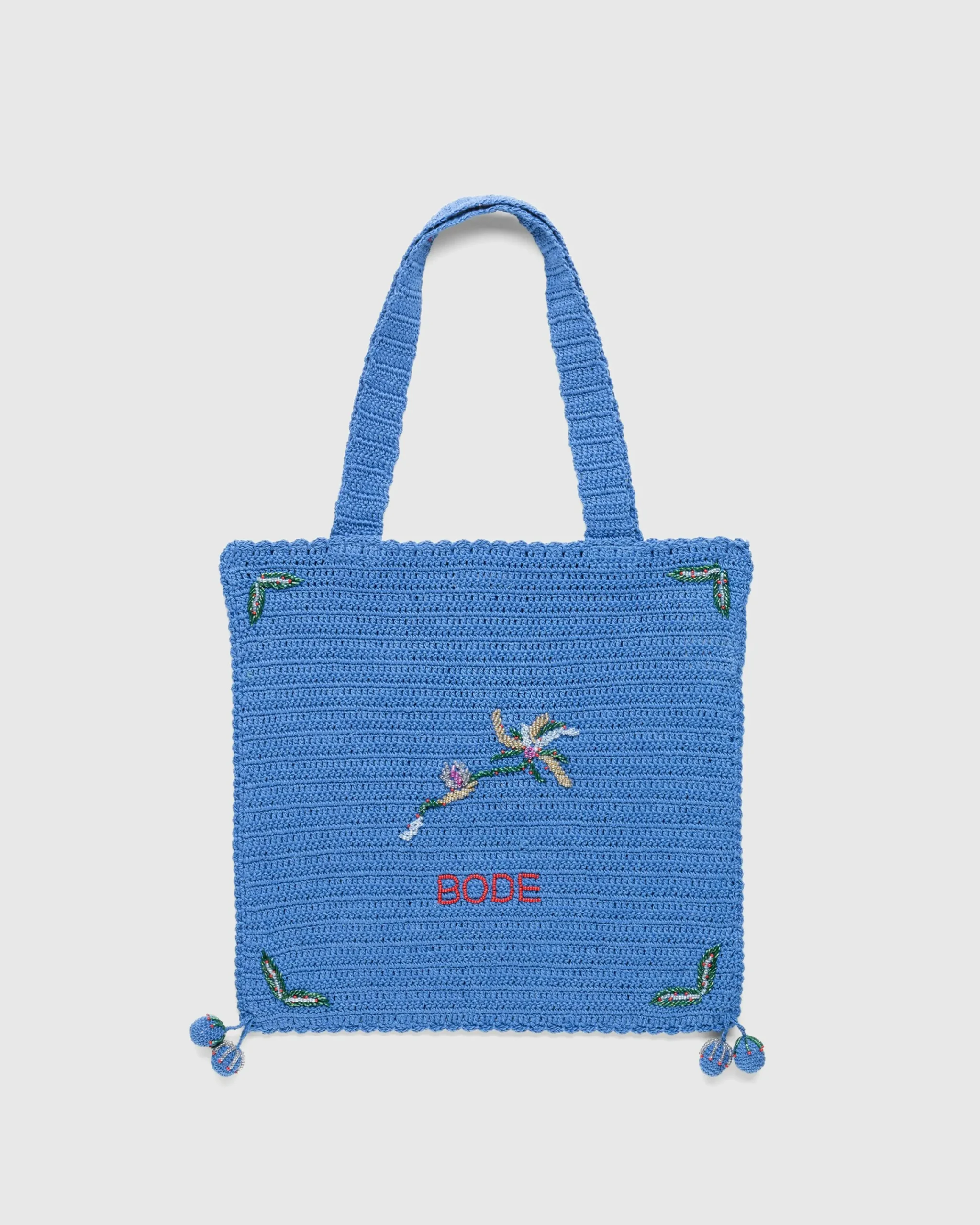 Bode Laurel Crochet Tote- Bags