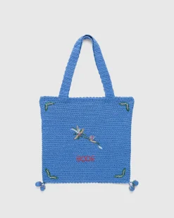 Bode Laurel Crochet Tote- Bags
