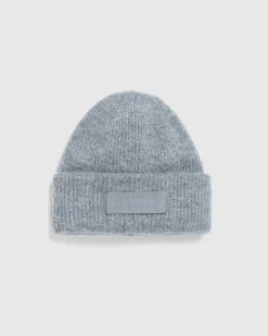 JACQUEMUS Le Bonnet Grosgrain Dark Grey- Hats