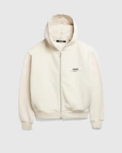 JACQUEMUS Le Hoodie Zip Gros Grain- Sweats