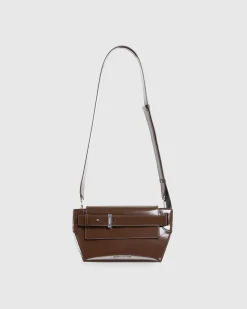 JACQUEMUS Le Messenger Capri Midnight Brown- Bags
