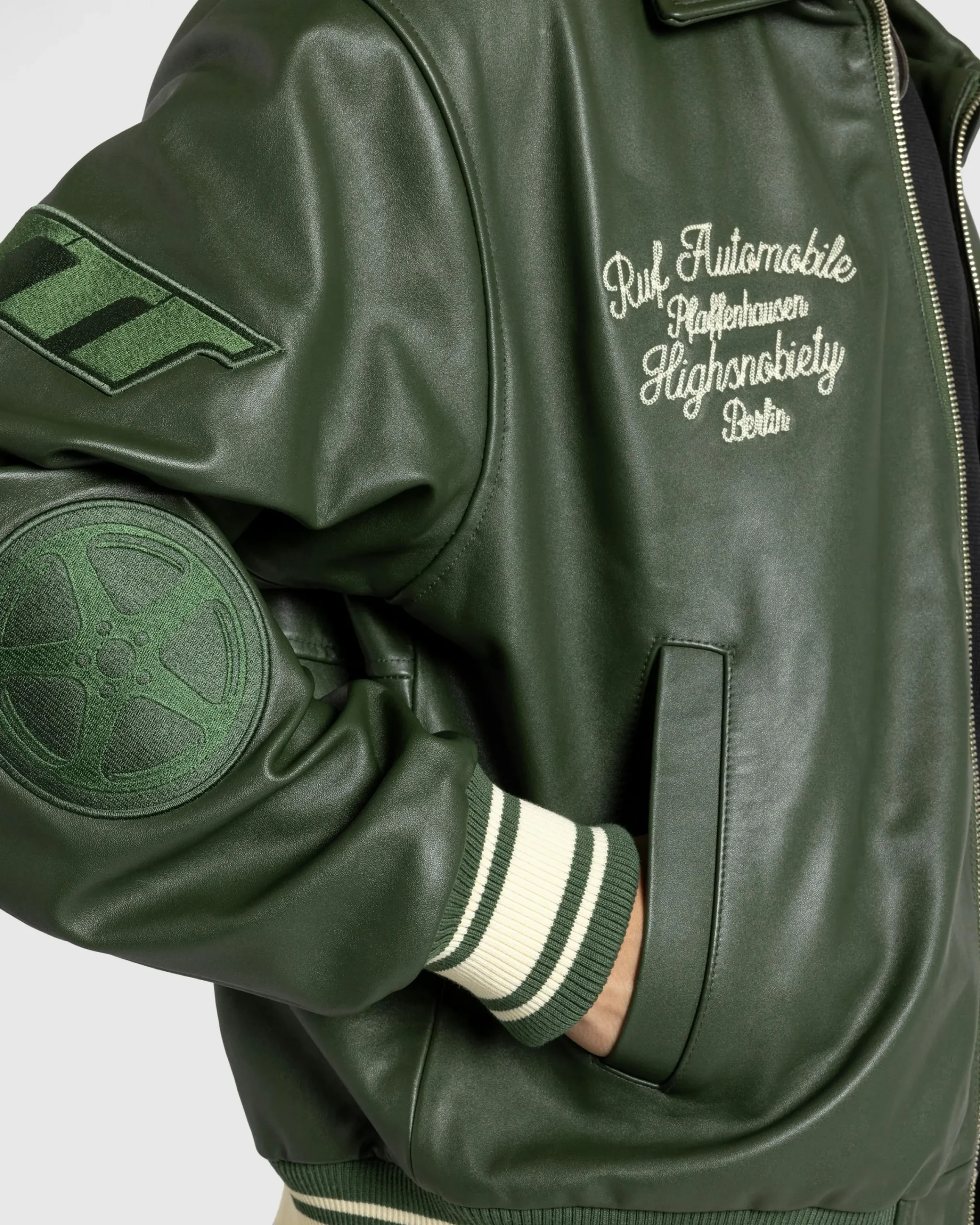 RUF Leather Bomber- Outerwear