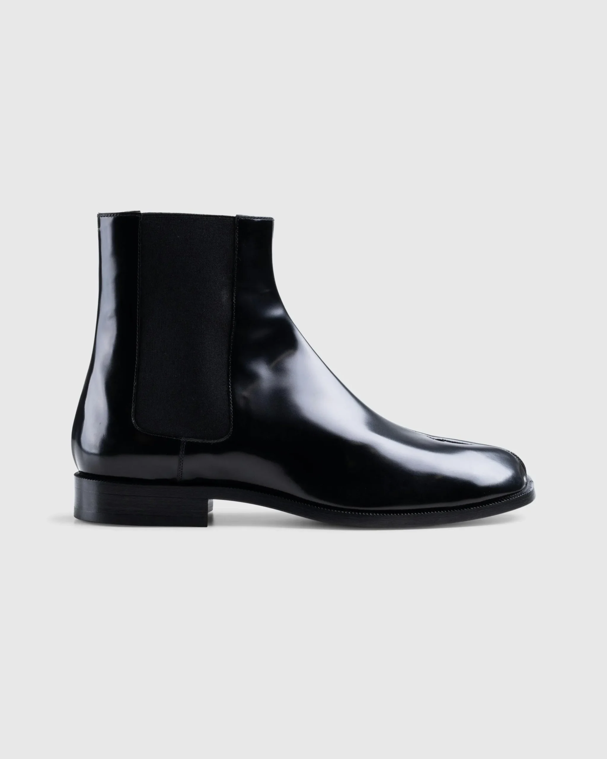 Maison Margiela Leather Tabi Ankle Boot- Boots