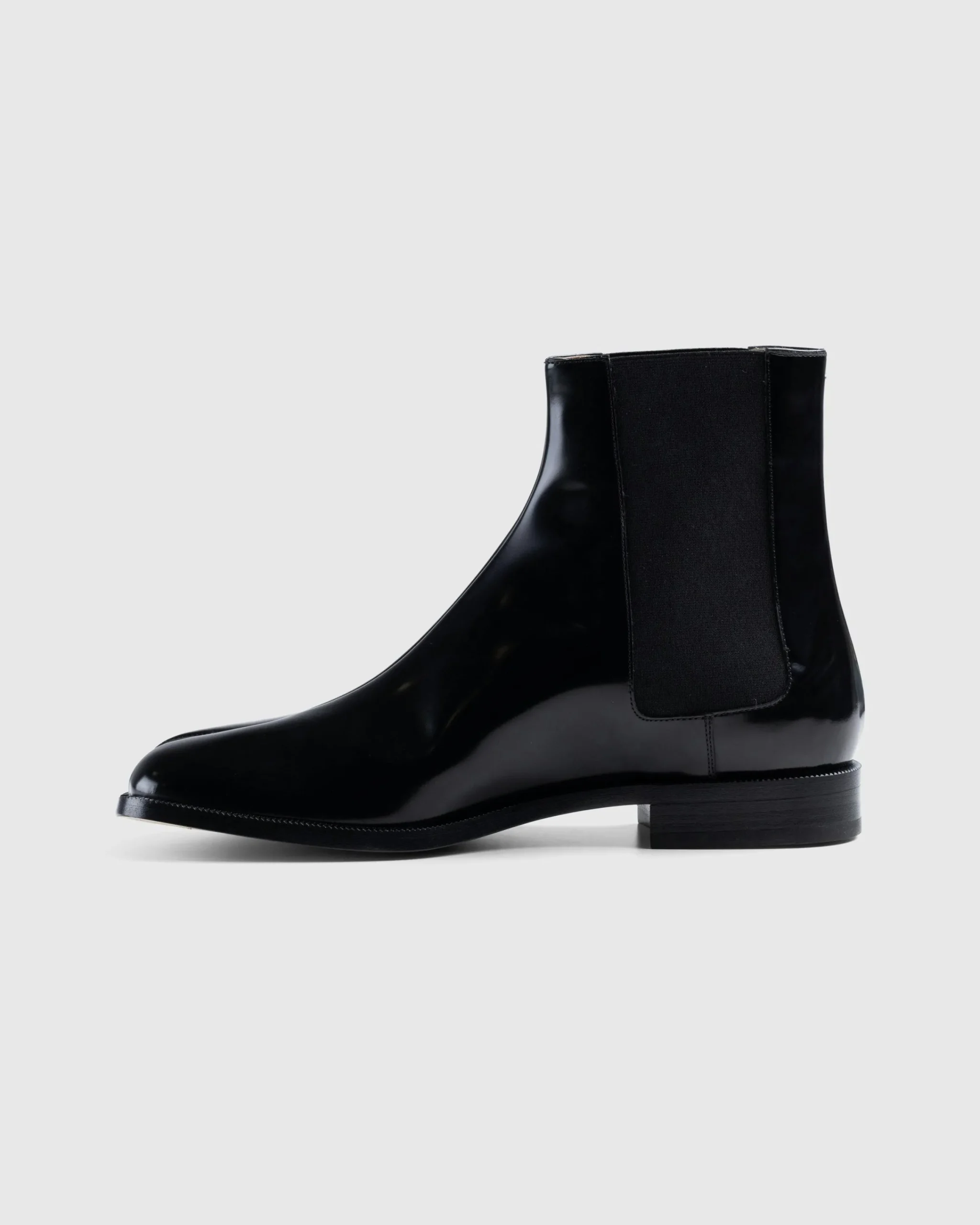 Maison Margiela Leather Tabi Ankle Boot- Boots