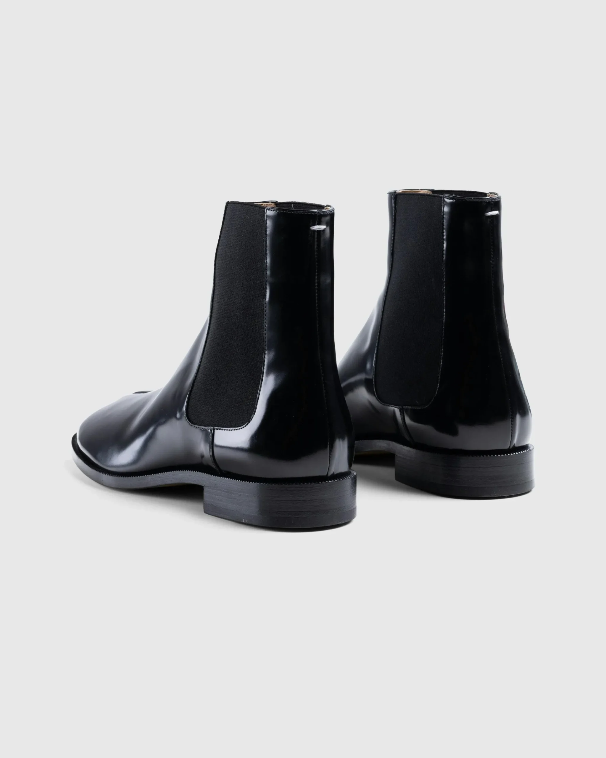Maison Margiela Leather Tabi Ankle Boot- Boots