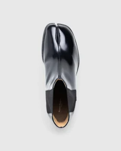 Maison Margiela Leather Tabi Ankle Boot- Boots