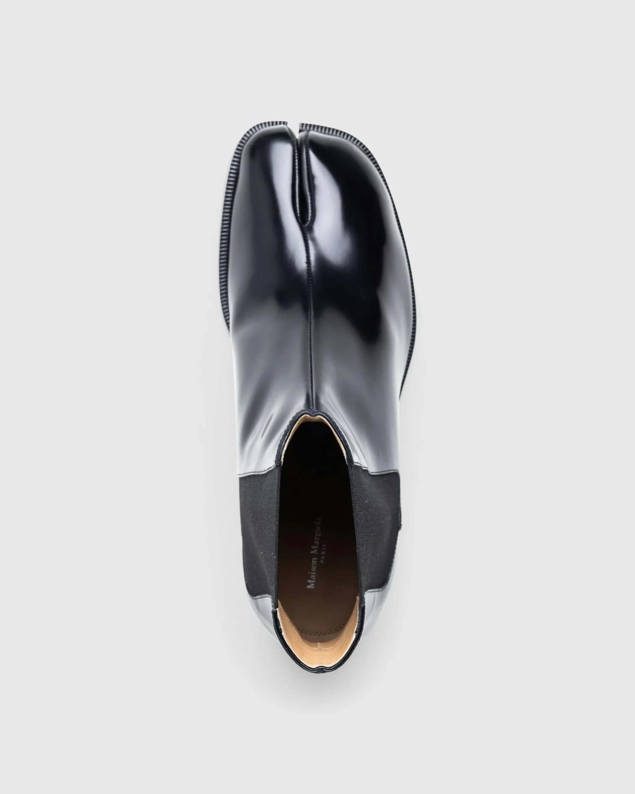 Maison Margiela Leather Tabi Ankle Boot- Boots