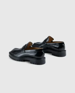Maison Margiela Leather Tabi Loafers- Shoes