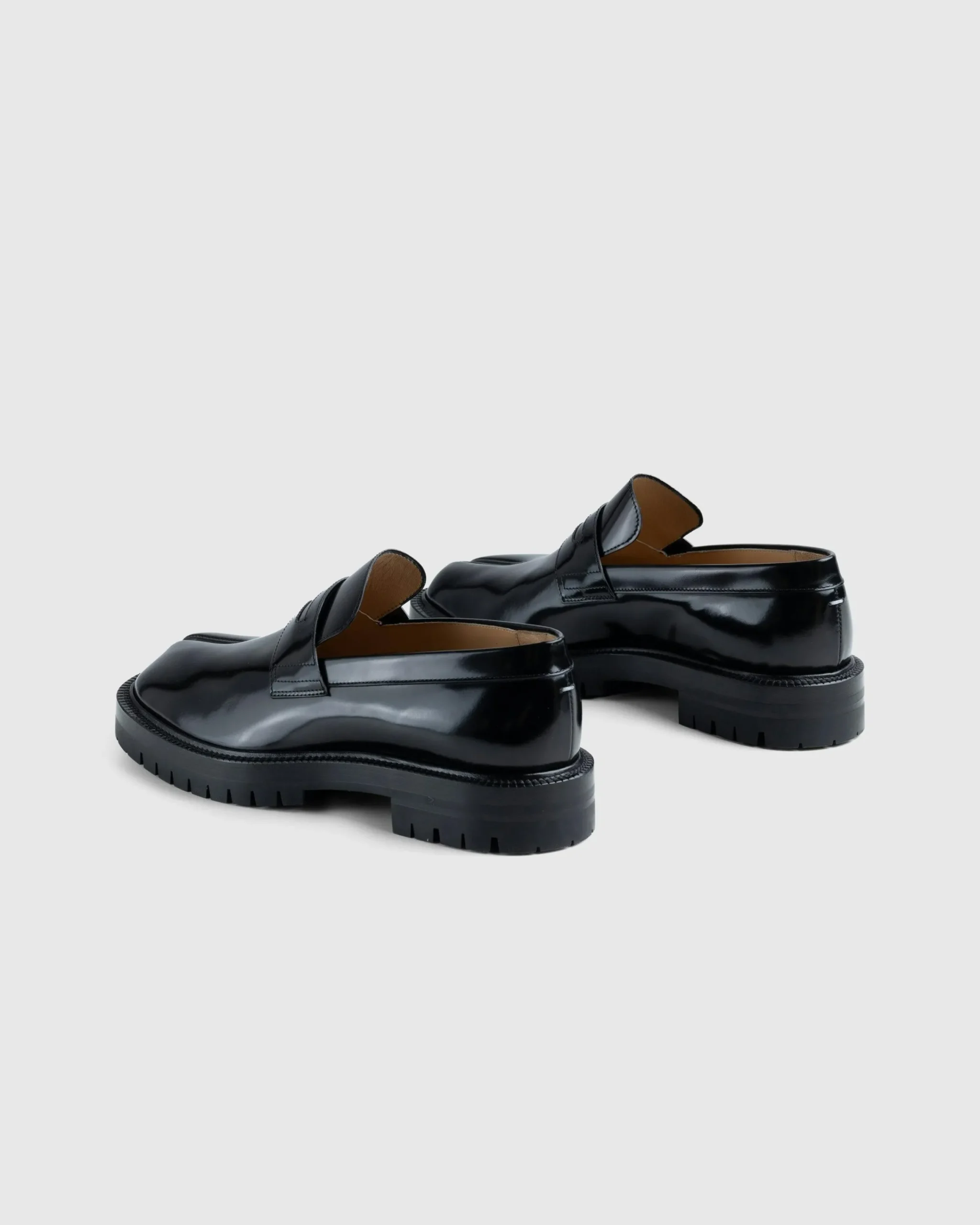 Maison Margiela Leather Tabi Loafers- Shoes