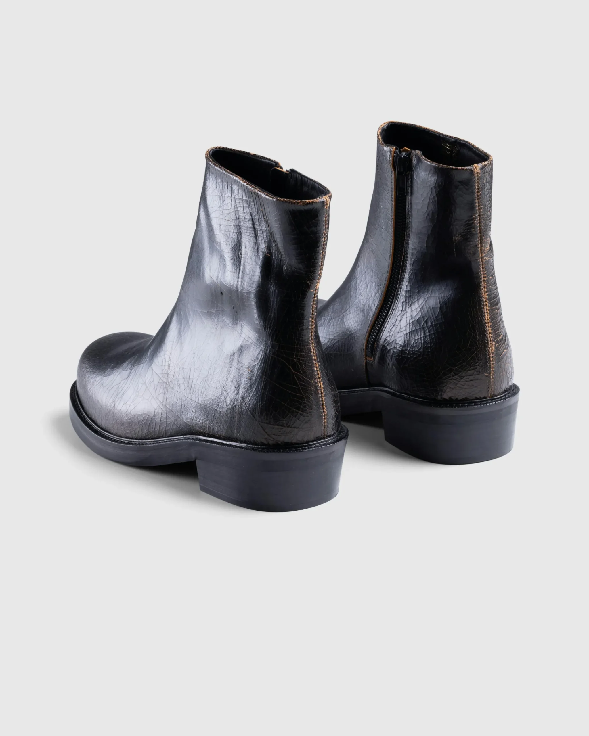 Séfr Lerato Boot Crackled Leather- Boots