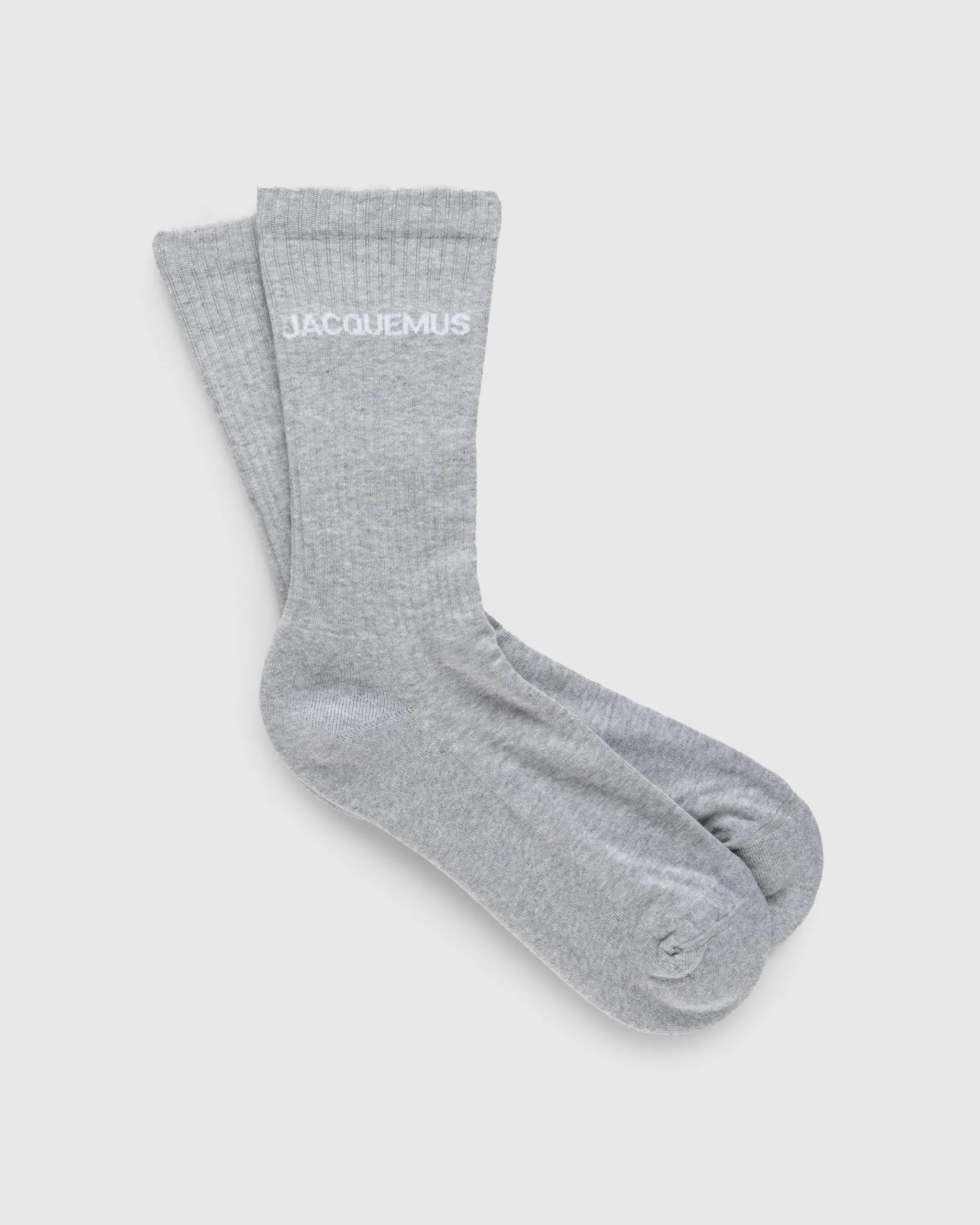 JACQUEMUS Les Chaussettes Medium Grey- Socks