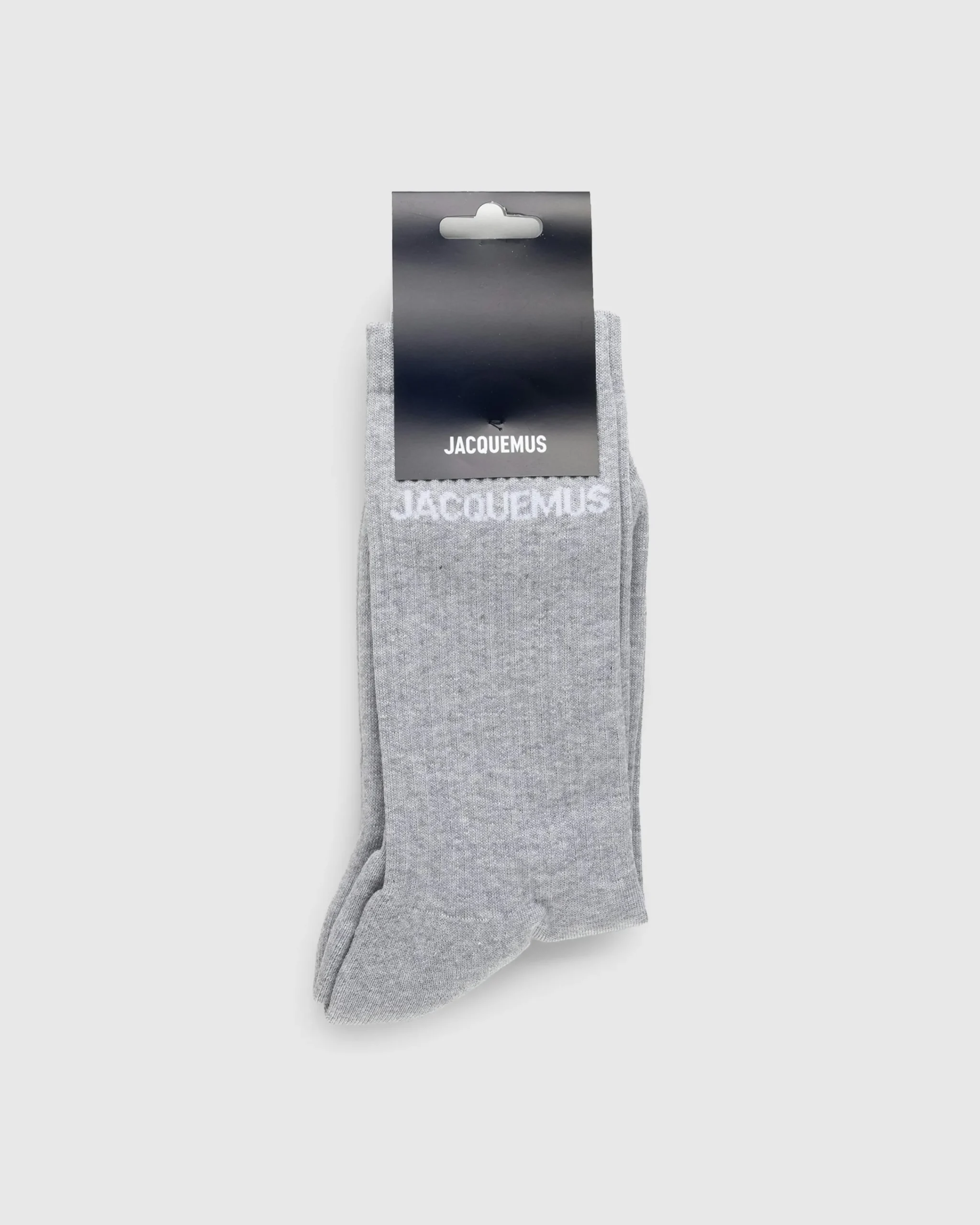 JACQUEMUS Les Chaussettes Medium Grey- Socks