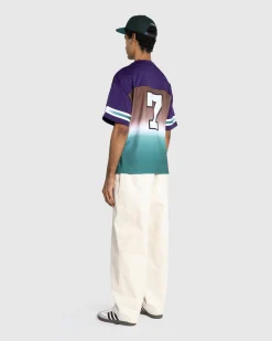 Awake NY LES Football Jersey Brown/Multi- Tops