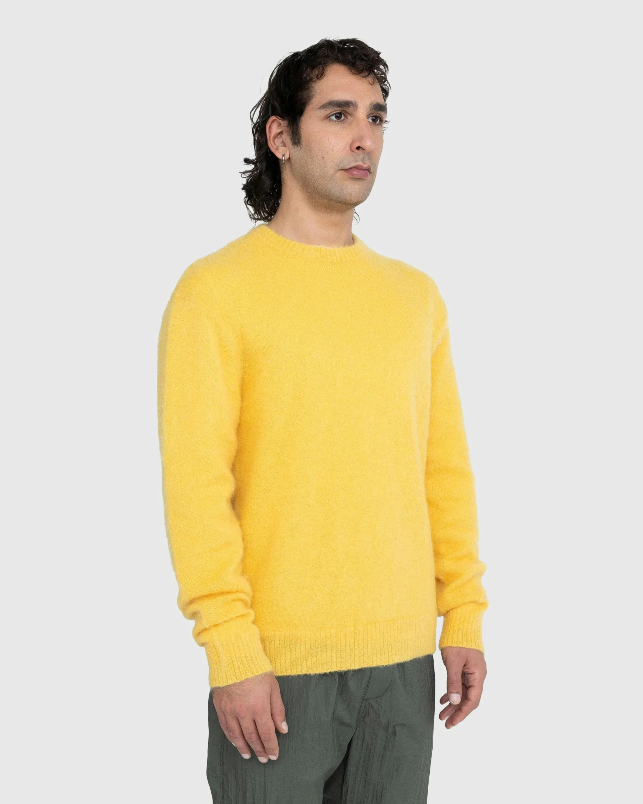 Highsnobiety Light Alpaca Crew Sweater- Knitwear