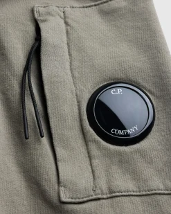 C.P. Company Light Fleece Zipped Hoodie- Sweats