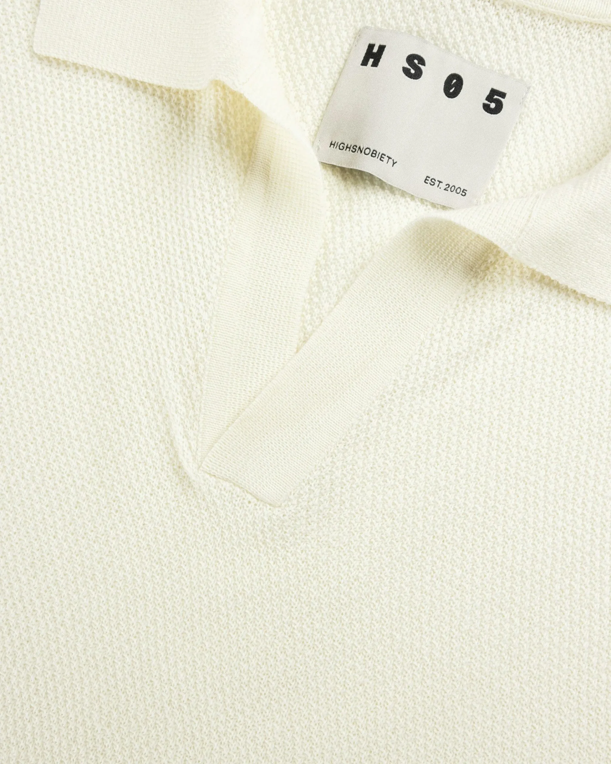 Highsnobiety HS05 Light Knit Polo- Tops