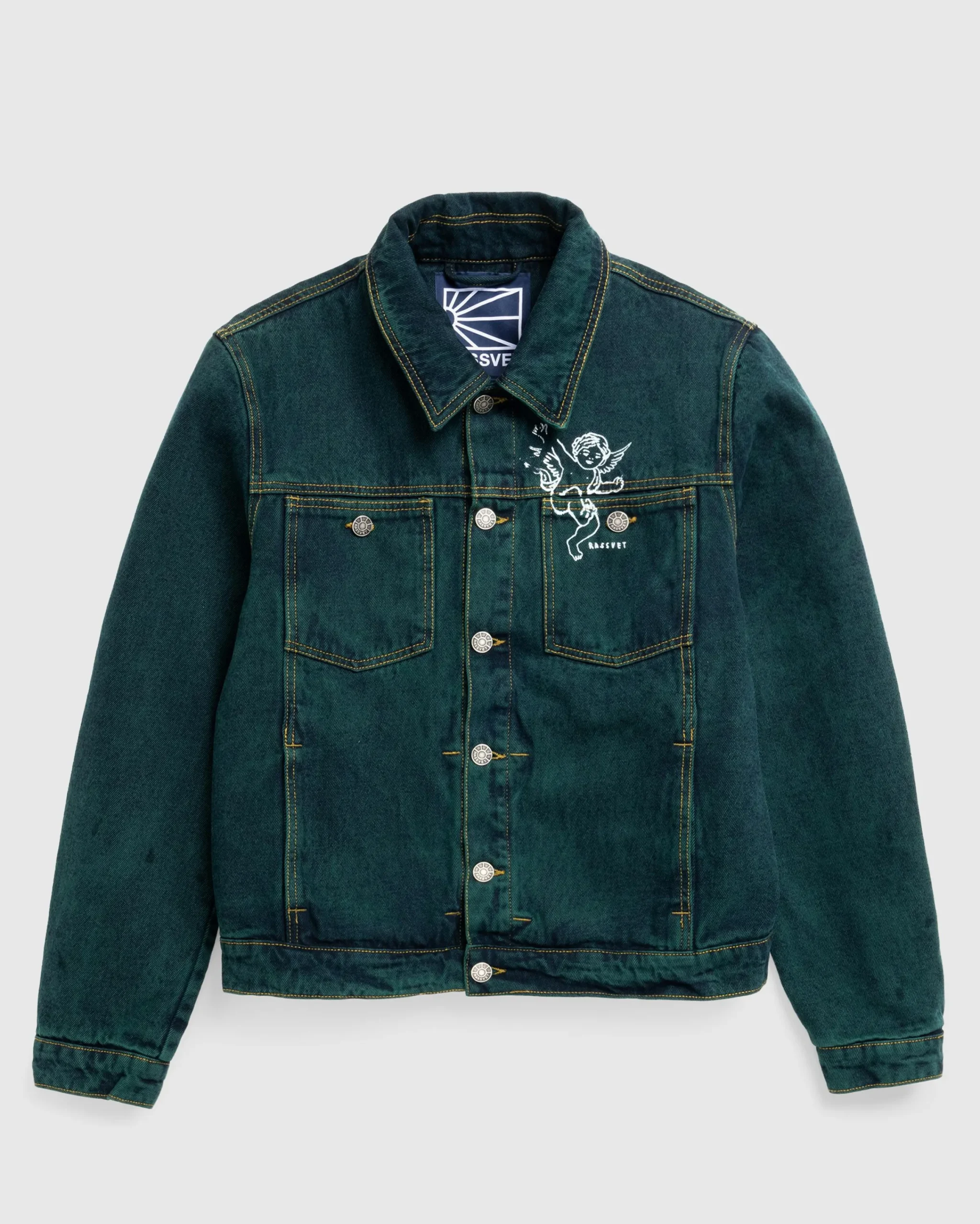 Rassvet Lined Denim Jacket Woven- Outerwear