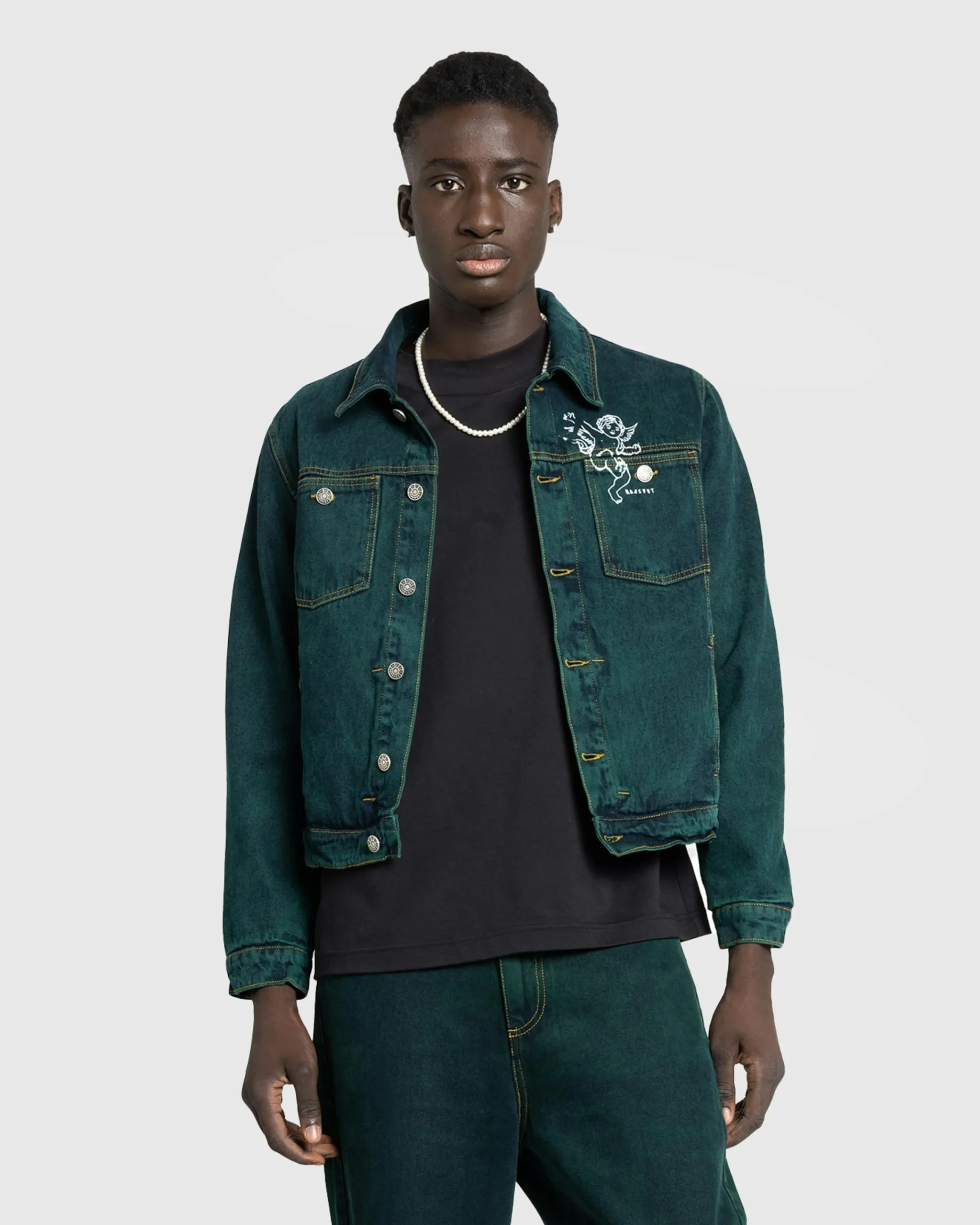 Rassvet Lined Denim Jacket Woven- Outerwear