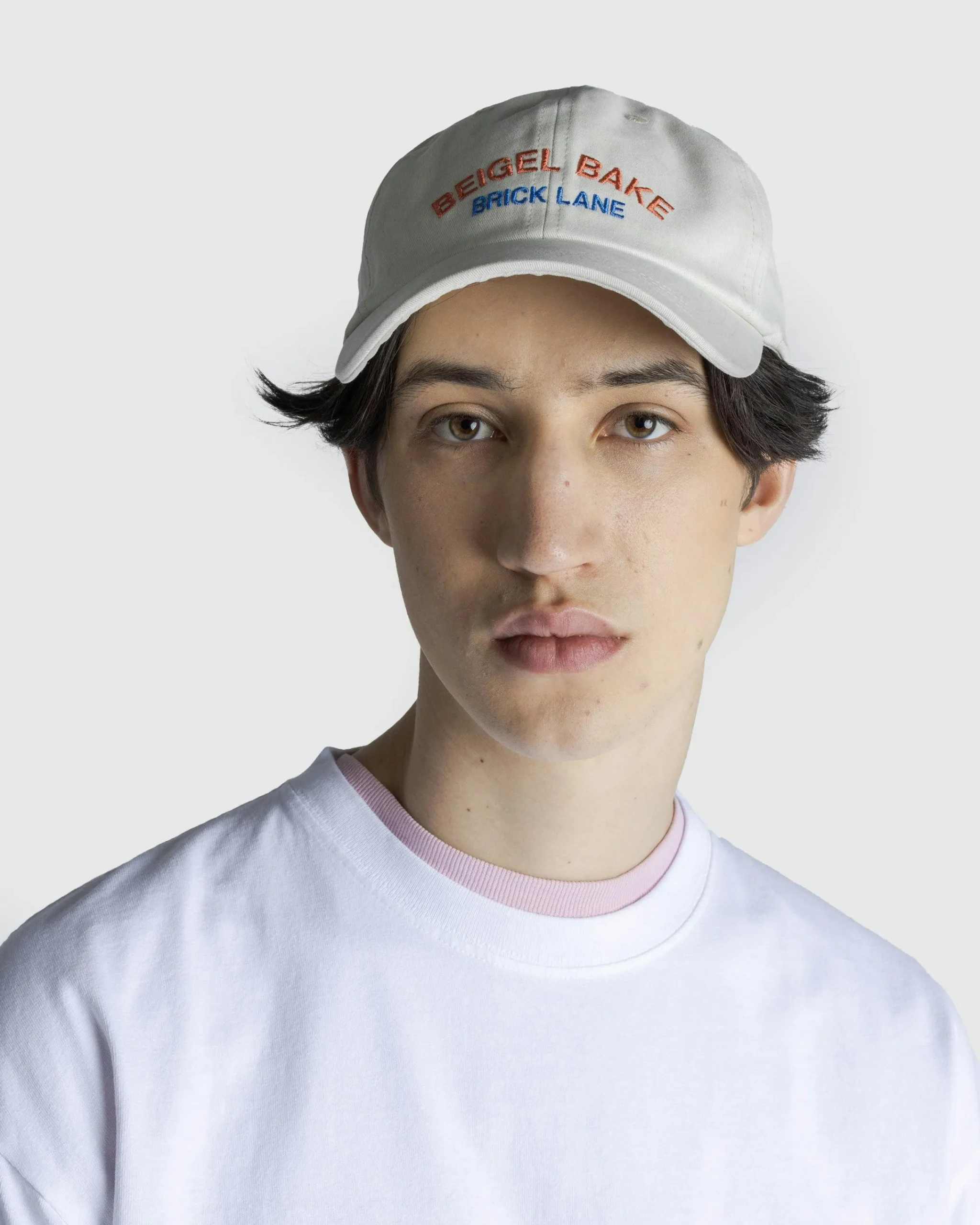Highsnobiety Logo Cap Eggshell- Hats