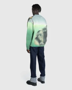 J.W. Anderson Logo Grid Turn Up Workwear Jeans- Pants