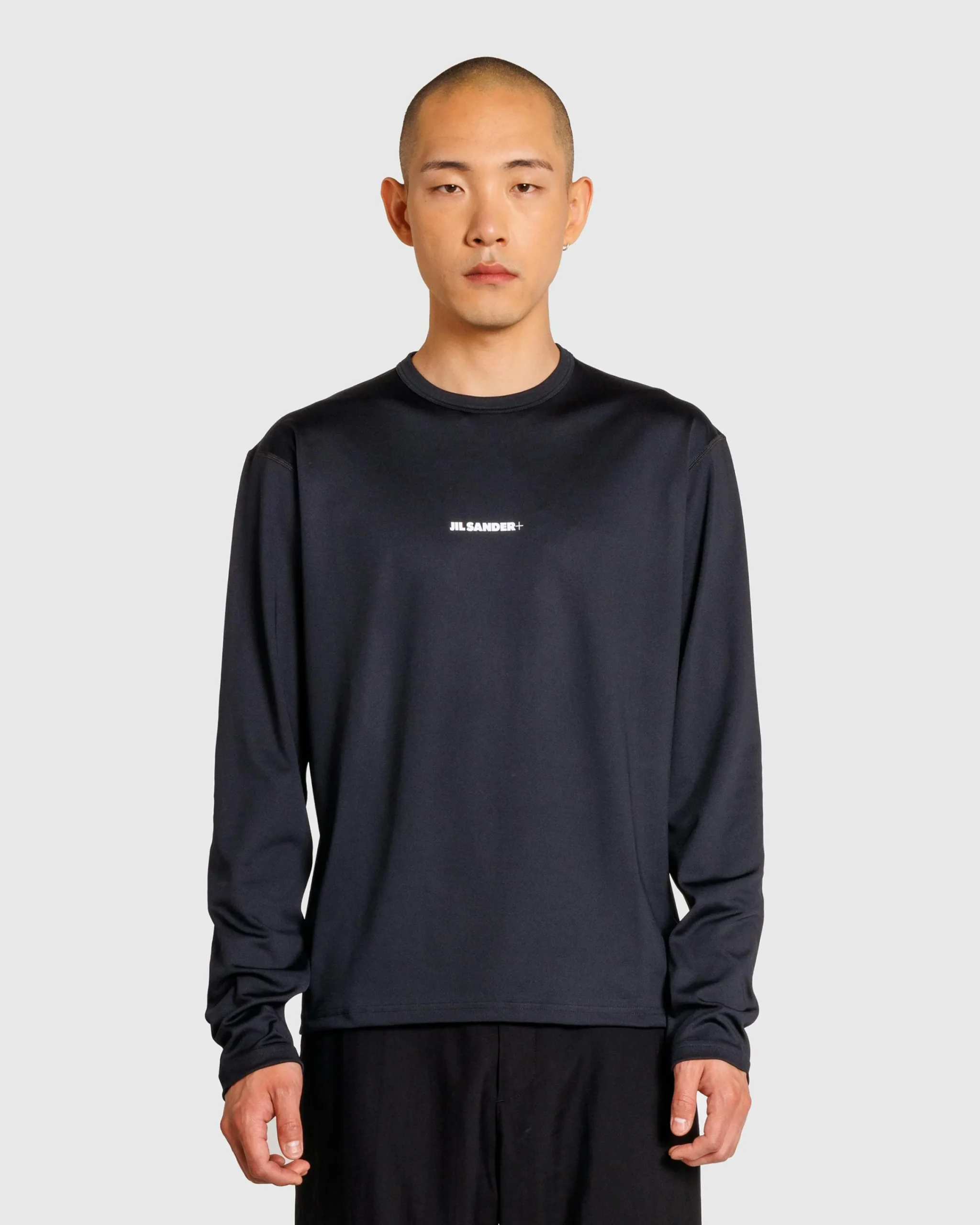 Jil Sander Logo Long-Sleeve T-Shirt- Tops