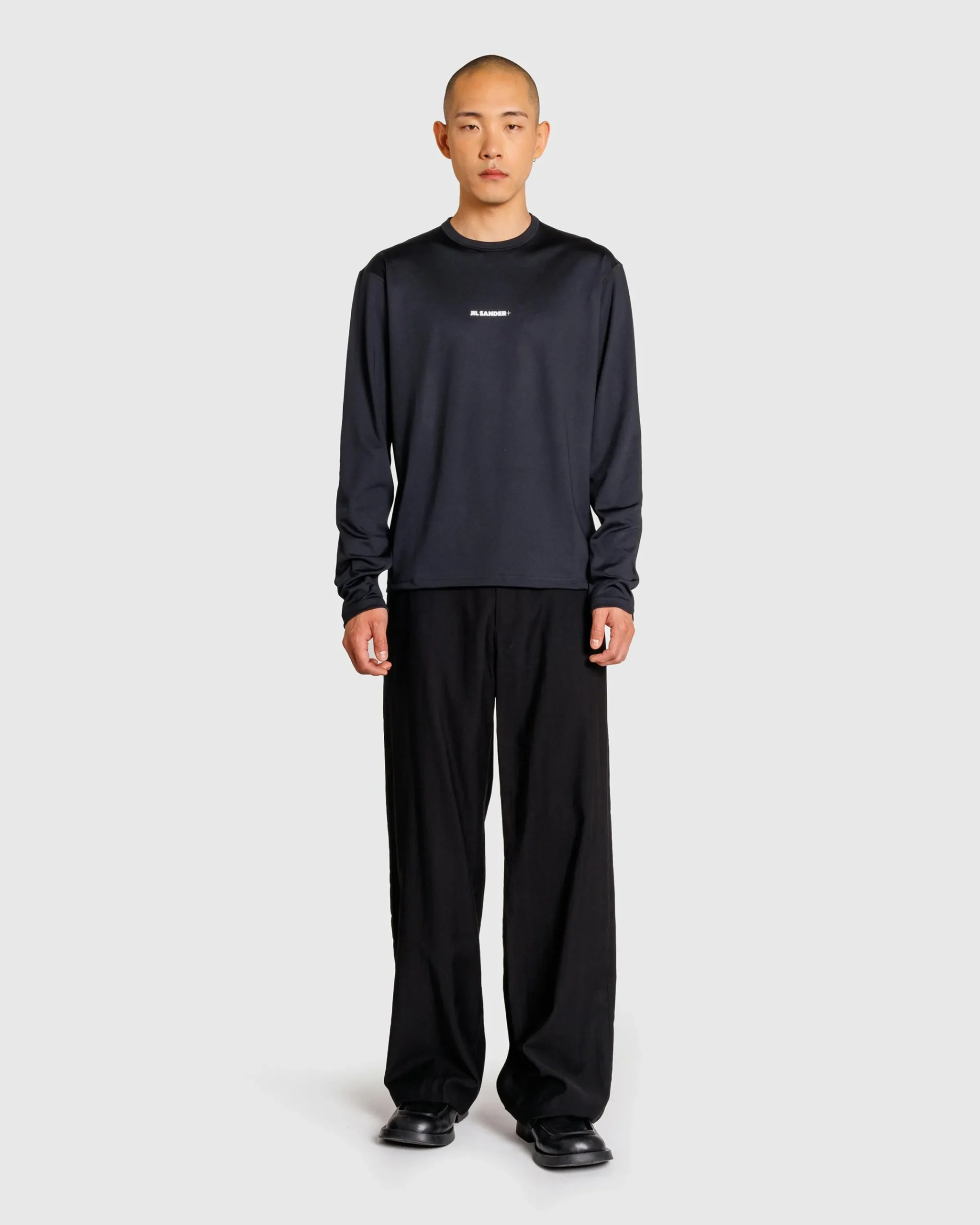 Jil Sander Logo Long-Sleeve T-Shirt- Tops