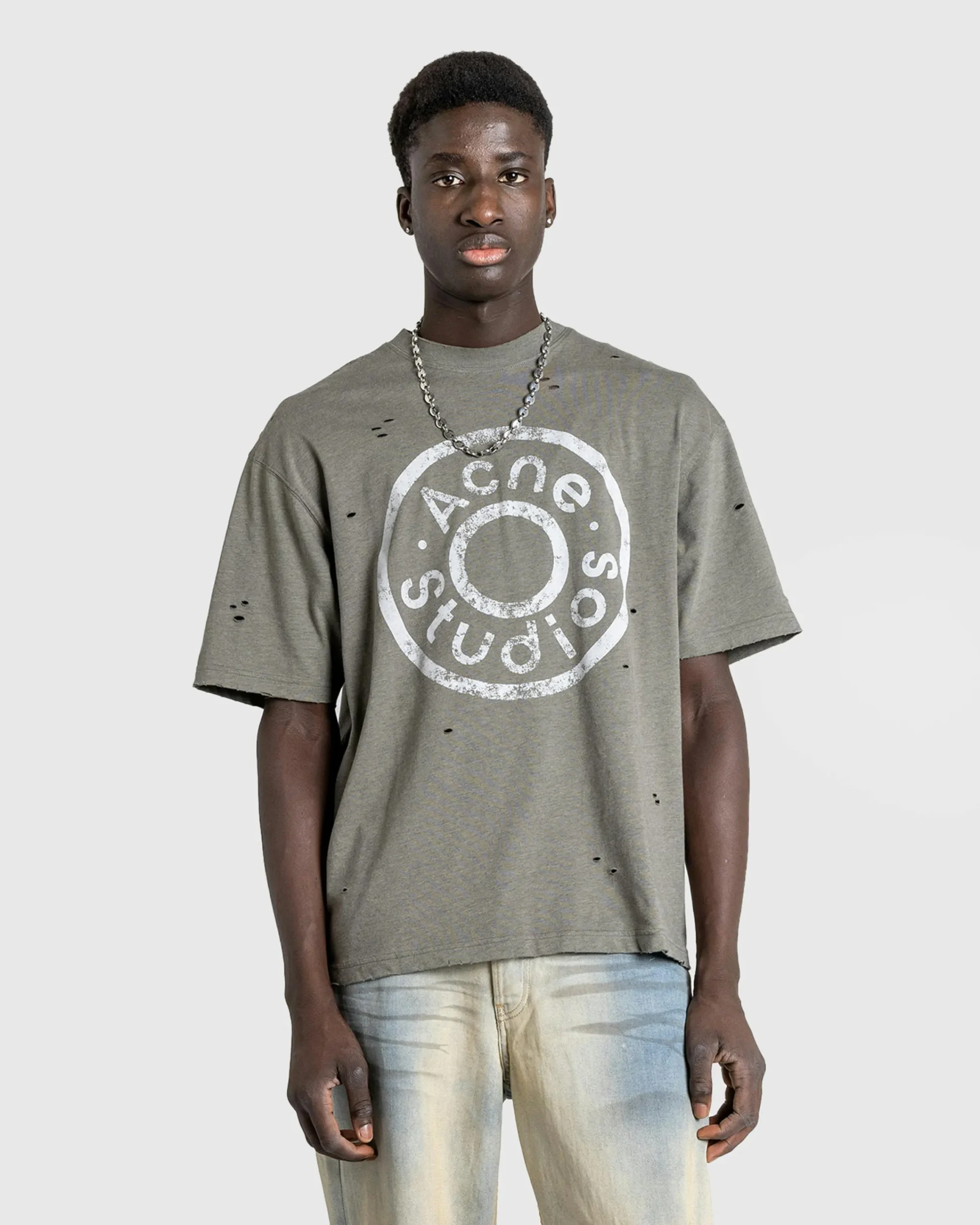 Acne Studios Logo T-Shirt- Tops