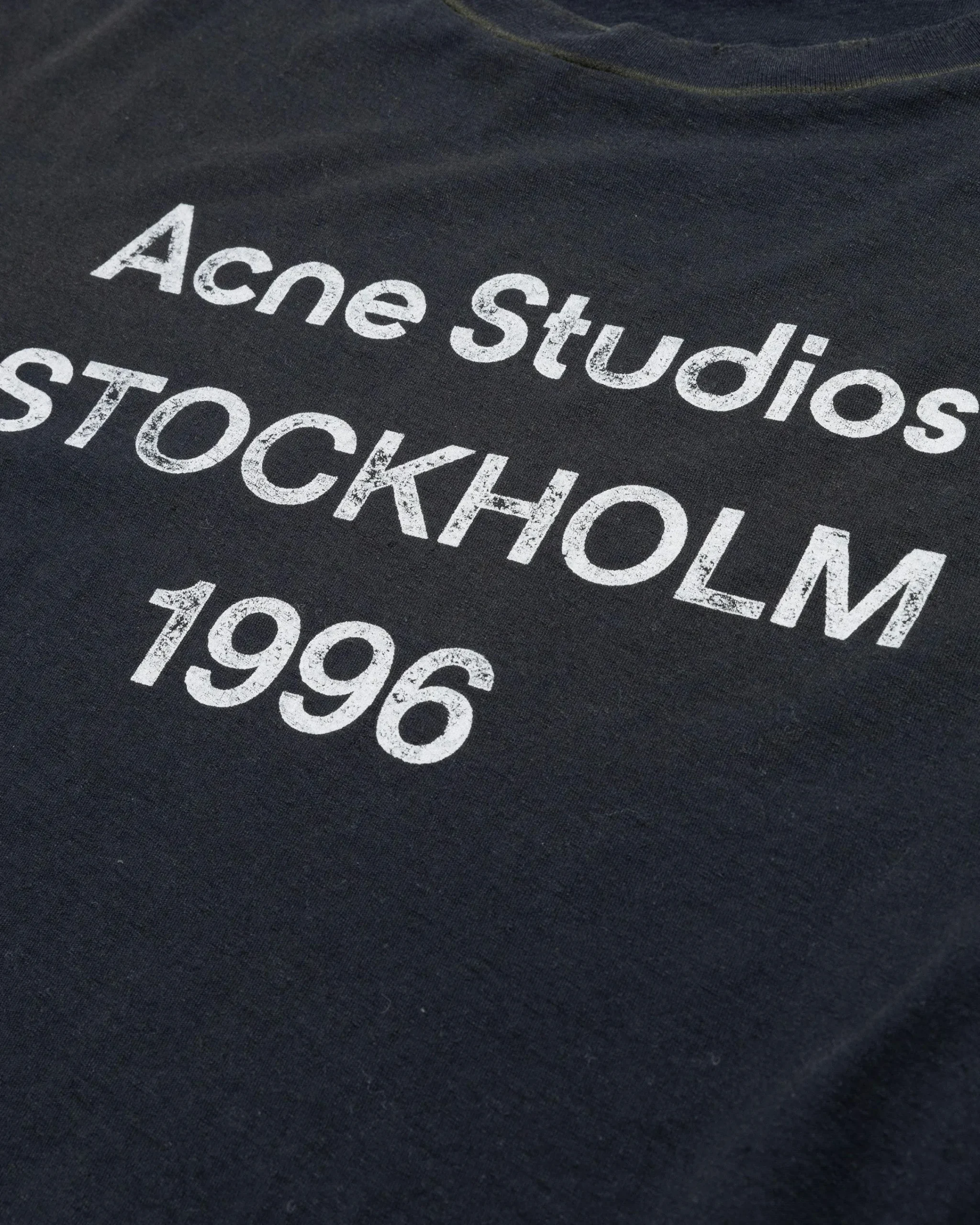 Acne Studios Logo T-Shirt- Tops