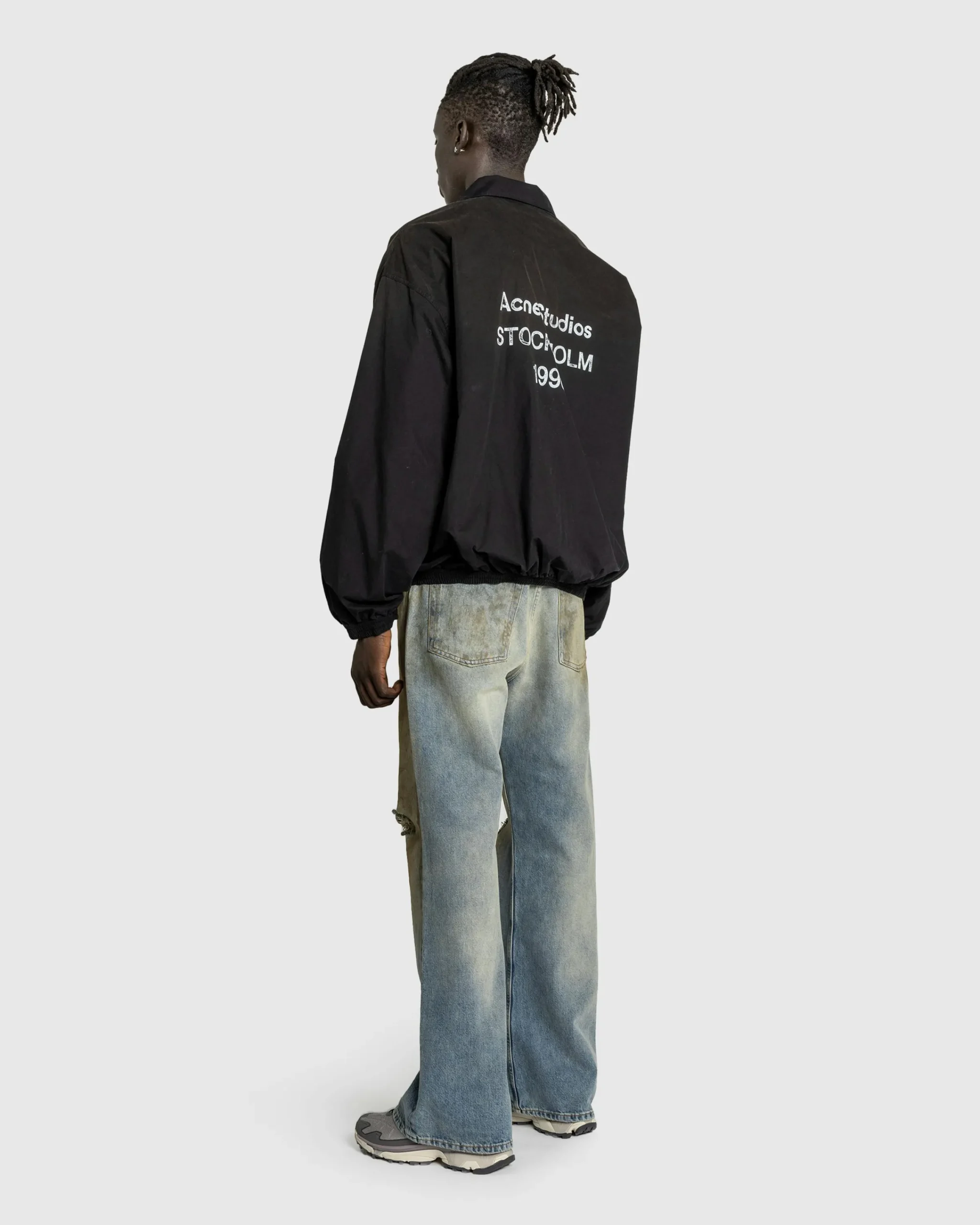 Acne Studios Logo Zipper Jacket- Outerwear