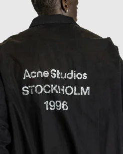 Acne Studios Logo Zipper Jacket- Outerwear