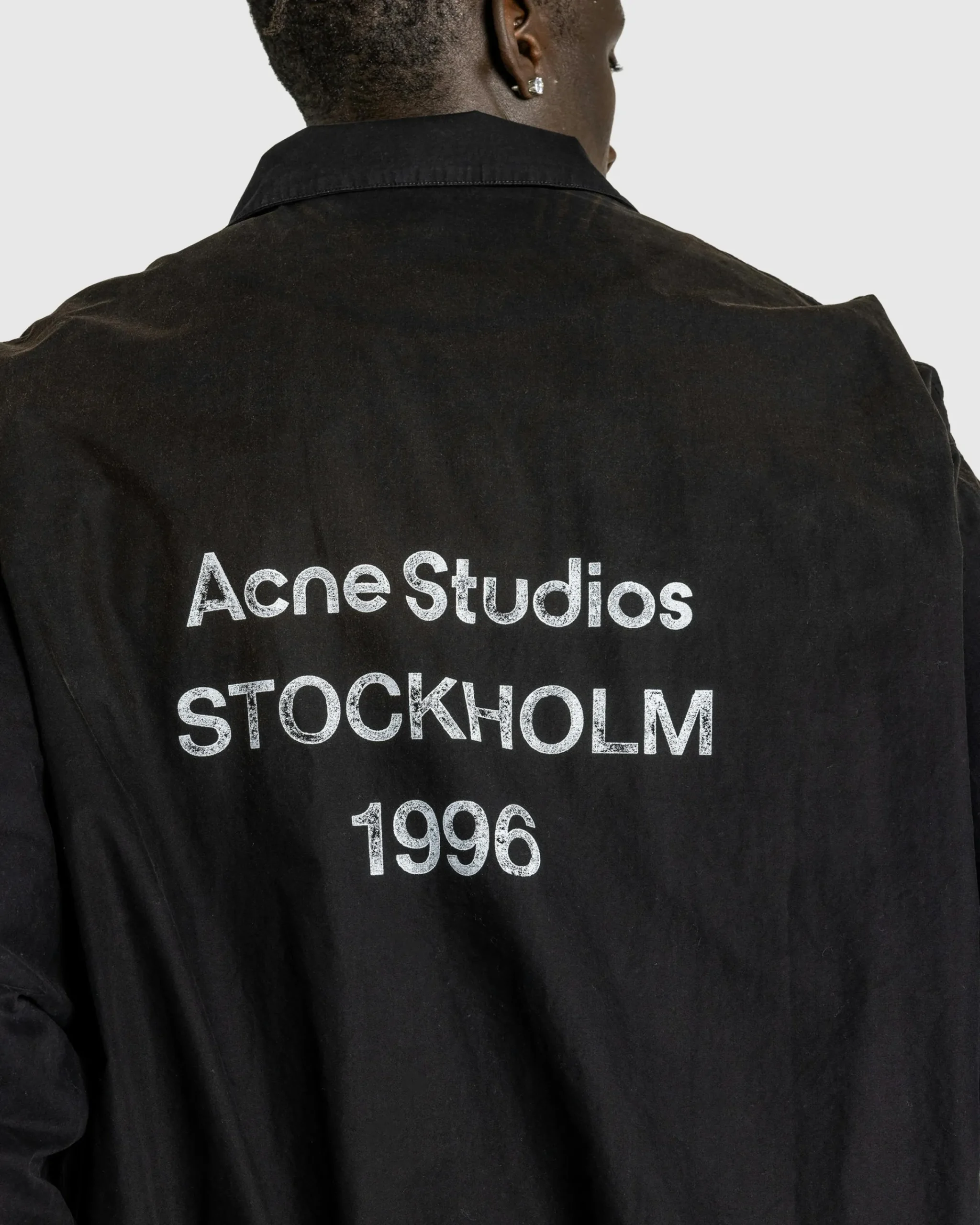 Acne Studios Logo Zipper Jacket- Outerwear