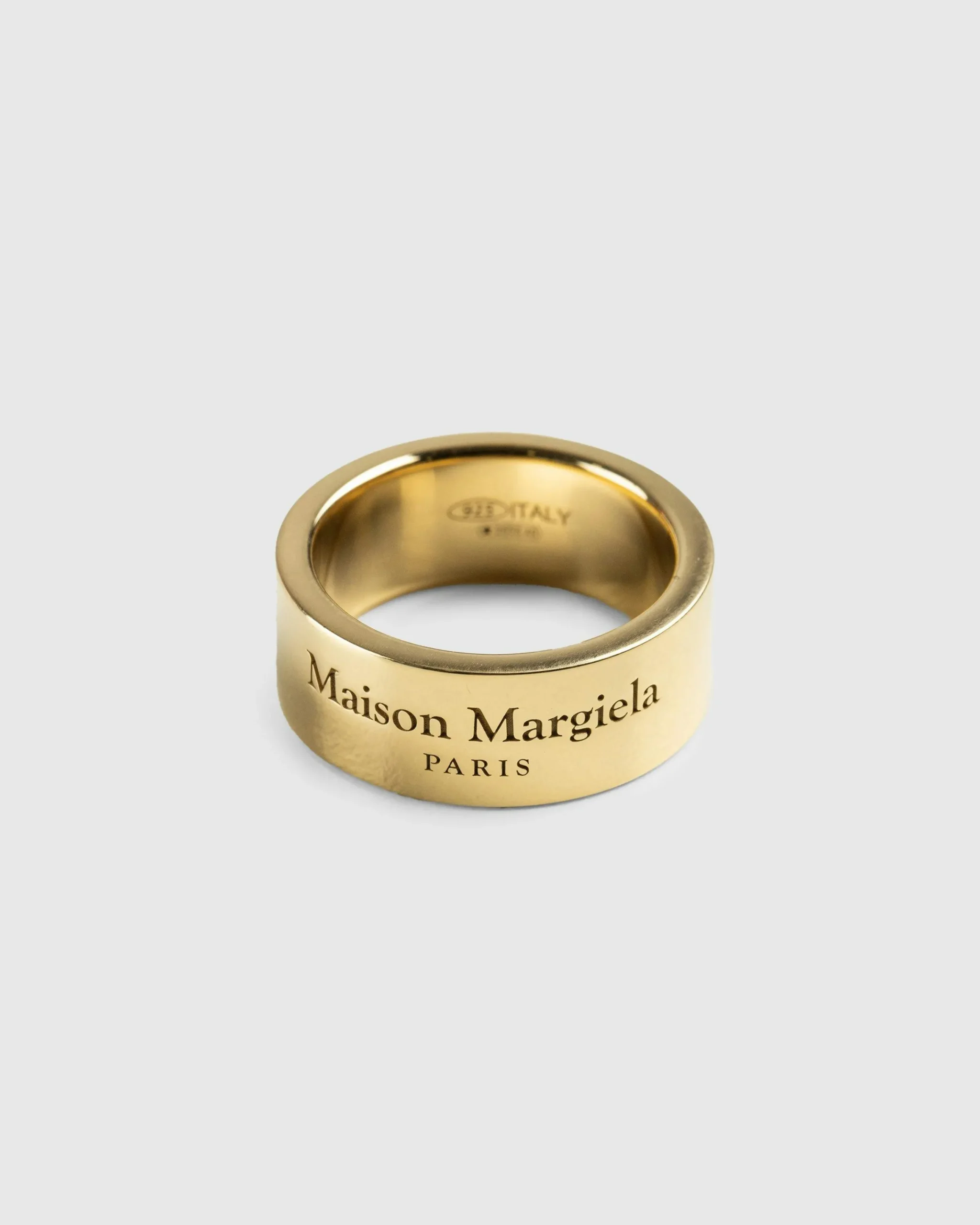 Maison Margiela Logo-Engraved Ring- Jewelry