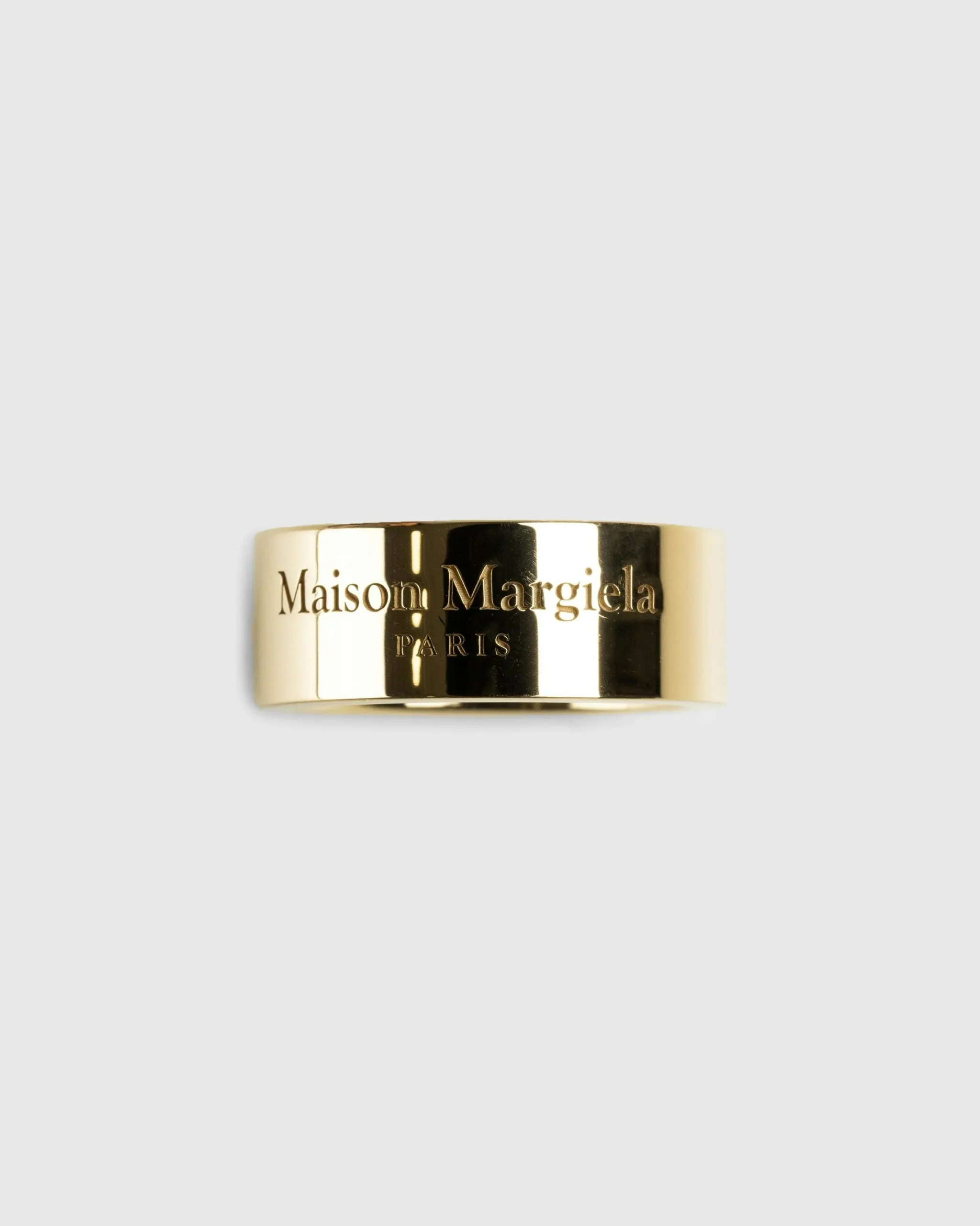 Maison Margiela Logo-Engraved Ring- Jewelry