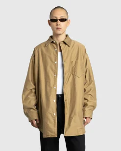 Maison Margiela Long-Sleeve Button-Down Shirt- Shirts