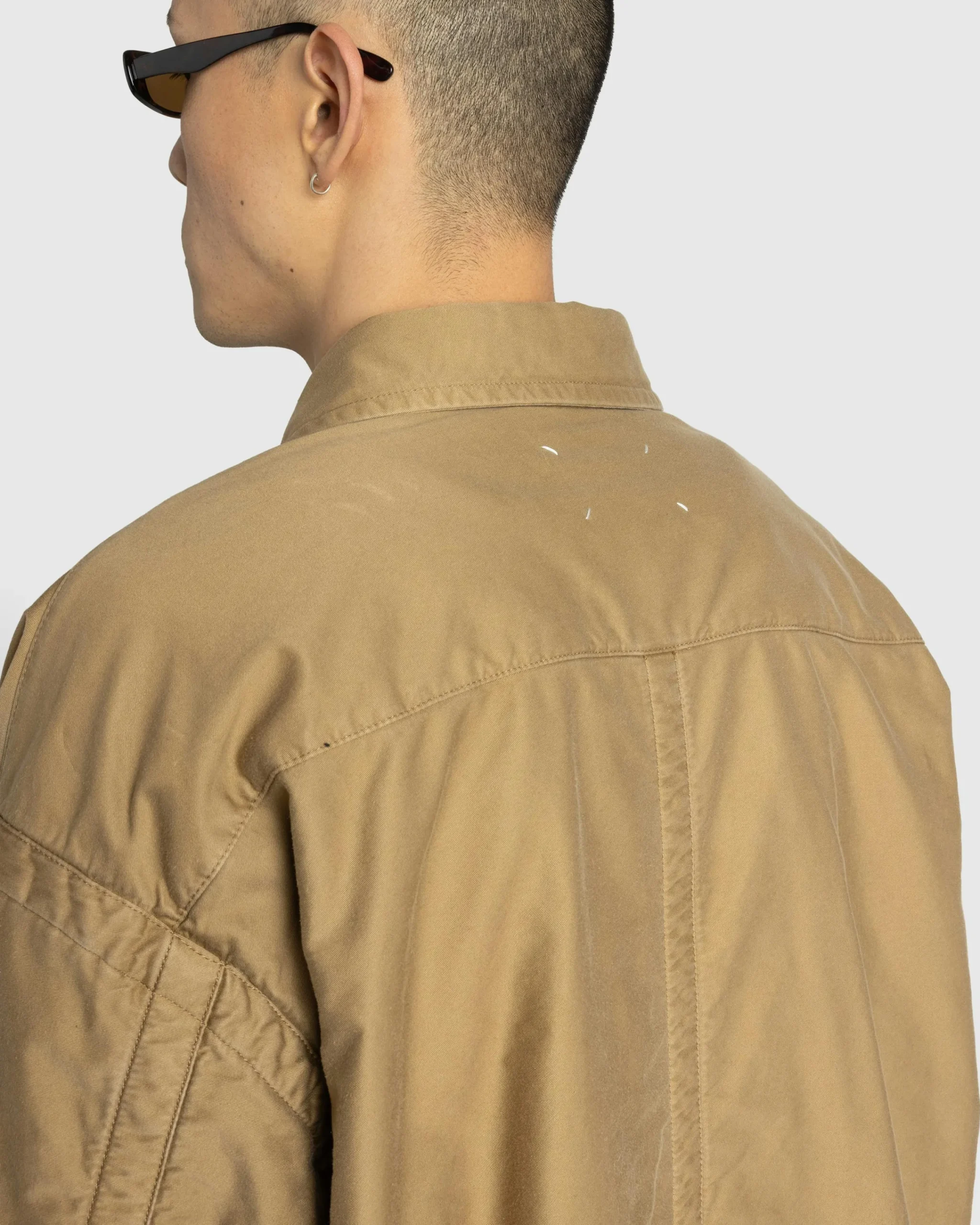 Maison Margiela Long-Sleeve Button-Down Shirt- Shirts