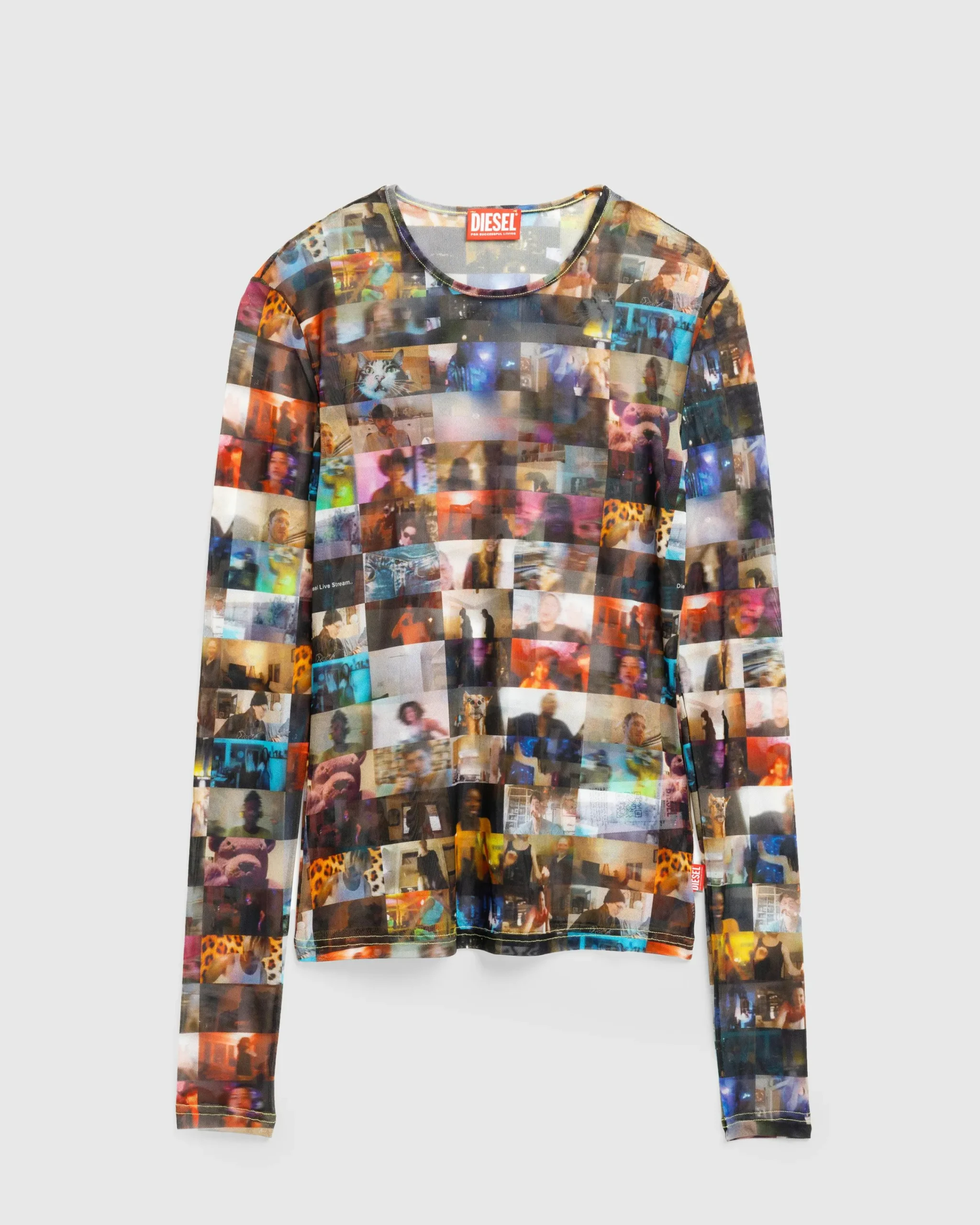 Diesel Long-Sleeve Top Multi- Tops