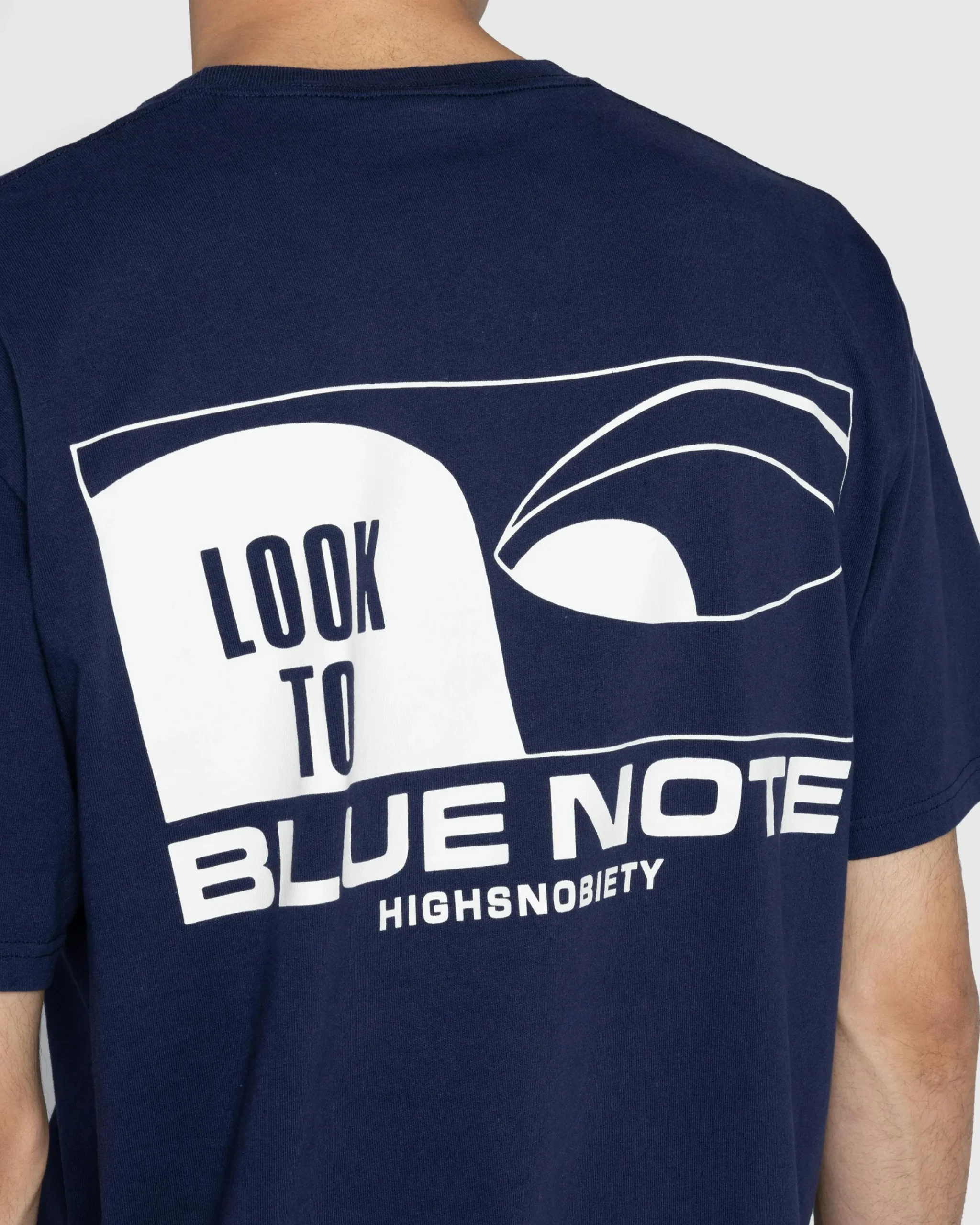 Blue Note Records Look To T-Shirt Navy- Tops