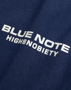 Blue Note Records Look To T-Shirt Navy- Tops