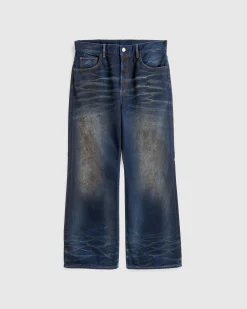Acne Studios Loose Fit Jeans 2021M Dark Blue- Pants
