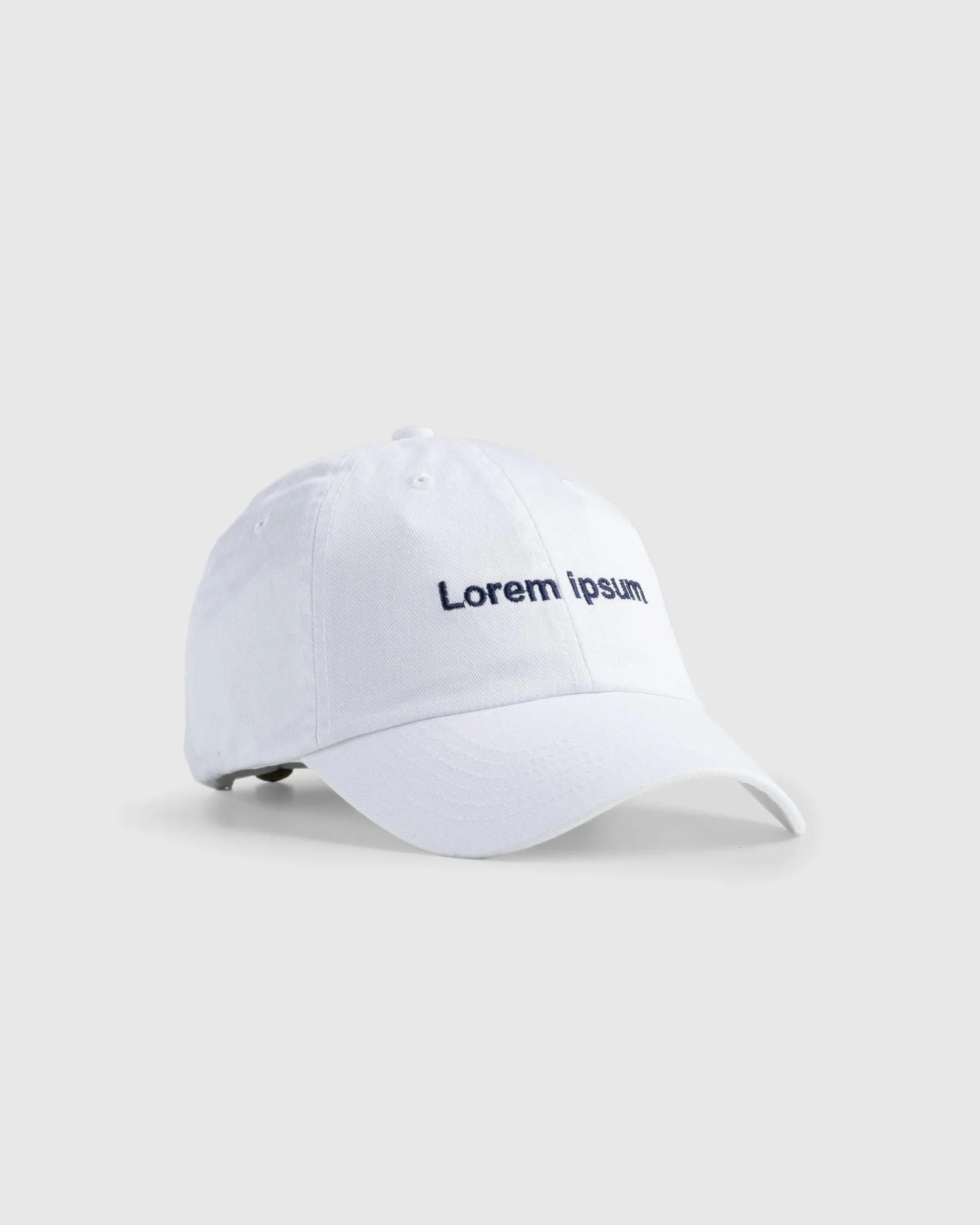 HO HO COCO Lorem Ipsum Cap White/Navy- Hats