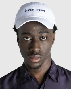 HO HO COCO Lorem Ipsum Cap White/Navy- Hats